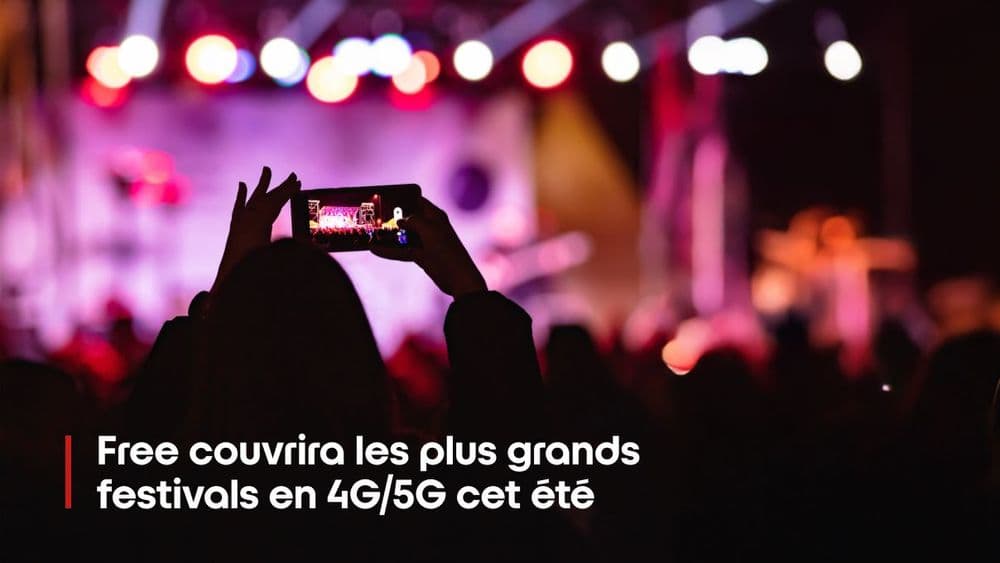 Free fait vibrer les festivals avec sa couverture 4G/5G sur-mesure tout l'été