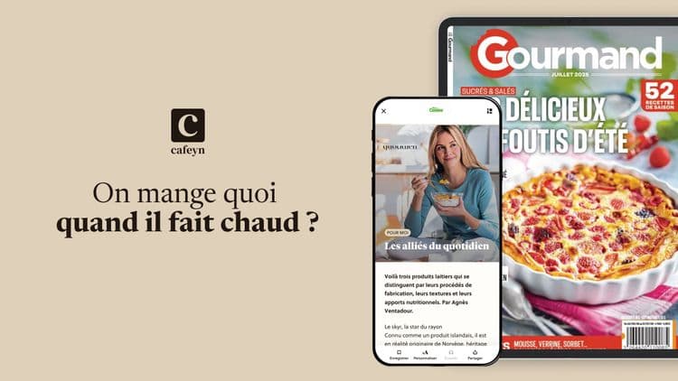 Eté gourmand : recettes légères à découvrir sur Cafeyn, la presse en ligne pour les abonnés Freebox